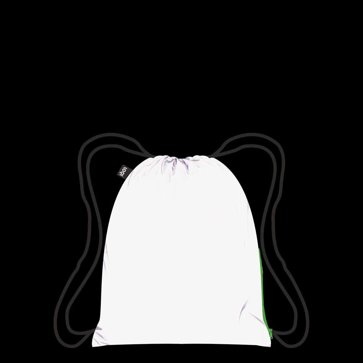 Neongrüner Mini-Rucksack