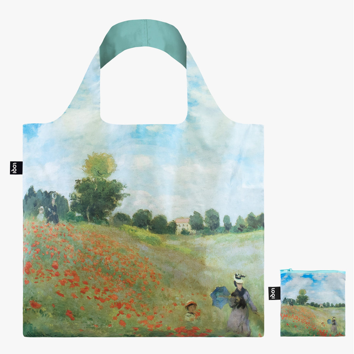 Wild Poppies Recycled Bag
