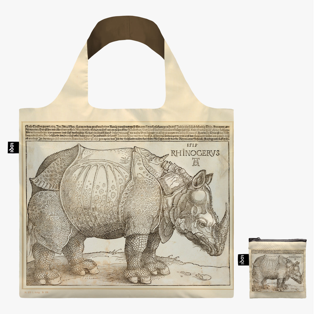 Rhinocerus Recycelte Tasche