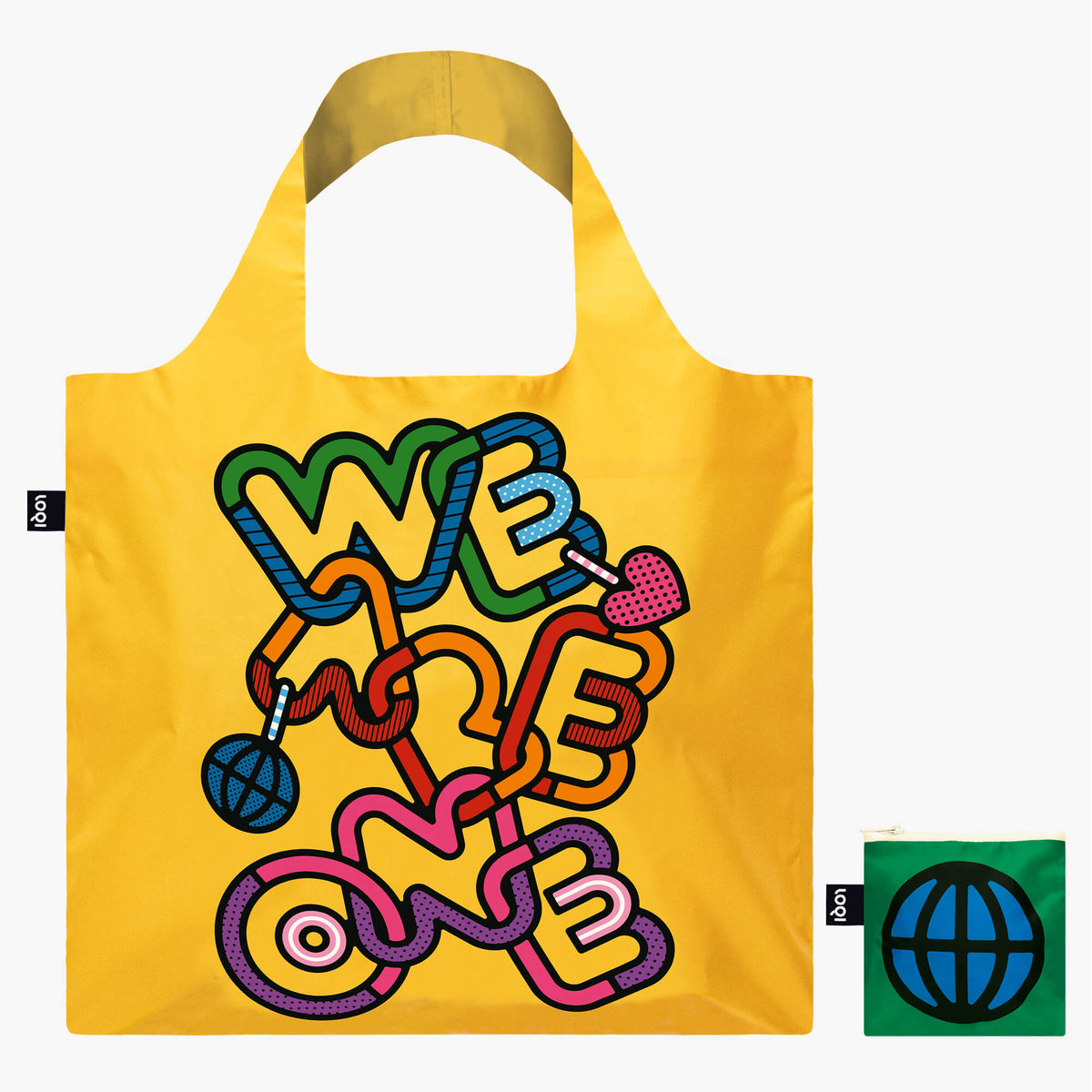 Wir sind eins - recycelte Tasche