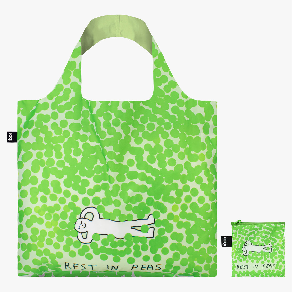 Rest in Peas Recycled Bag
