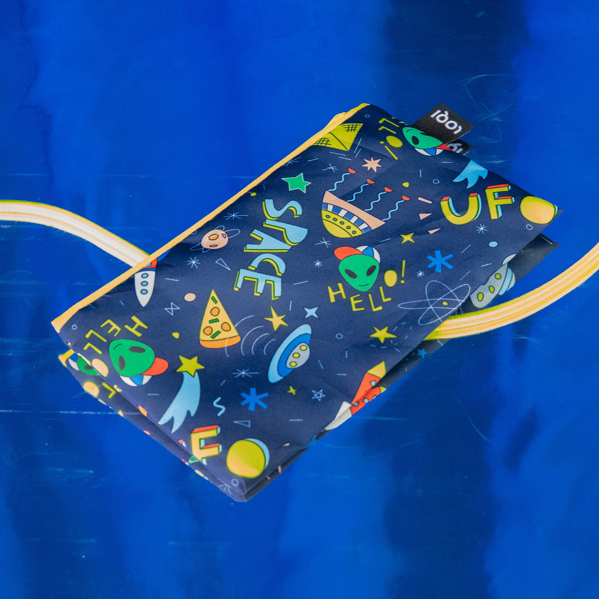 Ufo Recycled Mini Reißverschlusstasche