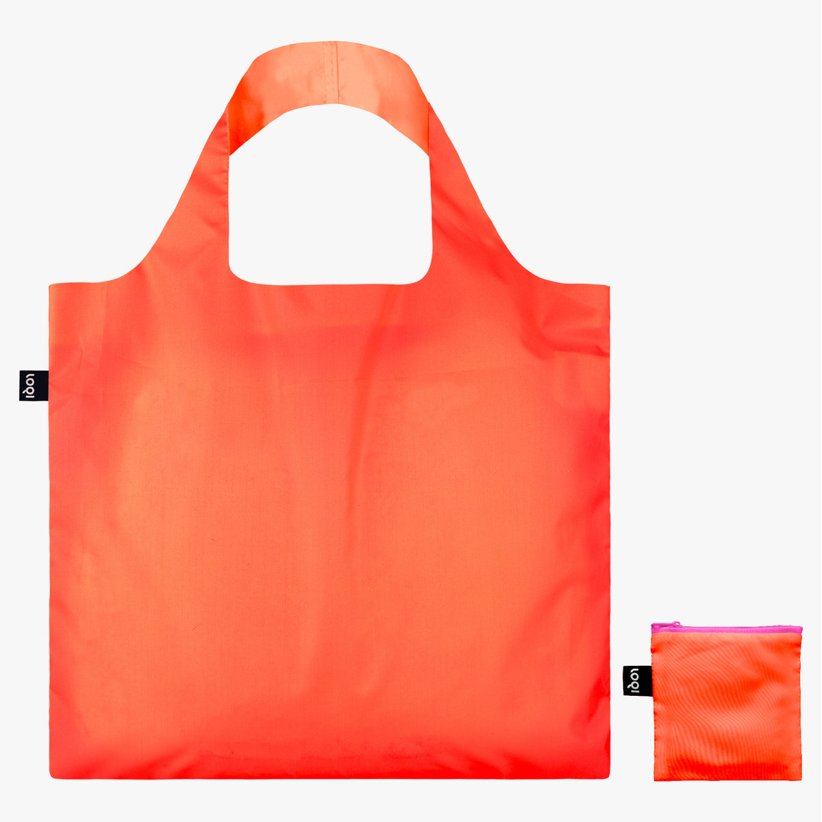 Dark Orange Recycled Bag