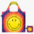 LOQI Smiley Rainbow Capsule Recycled Bag