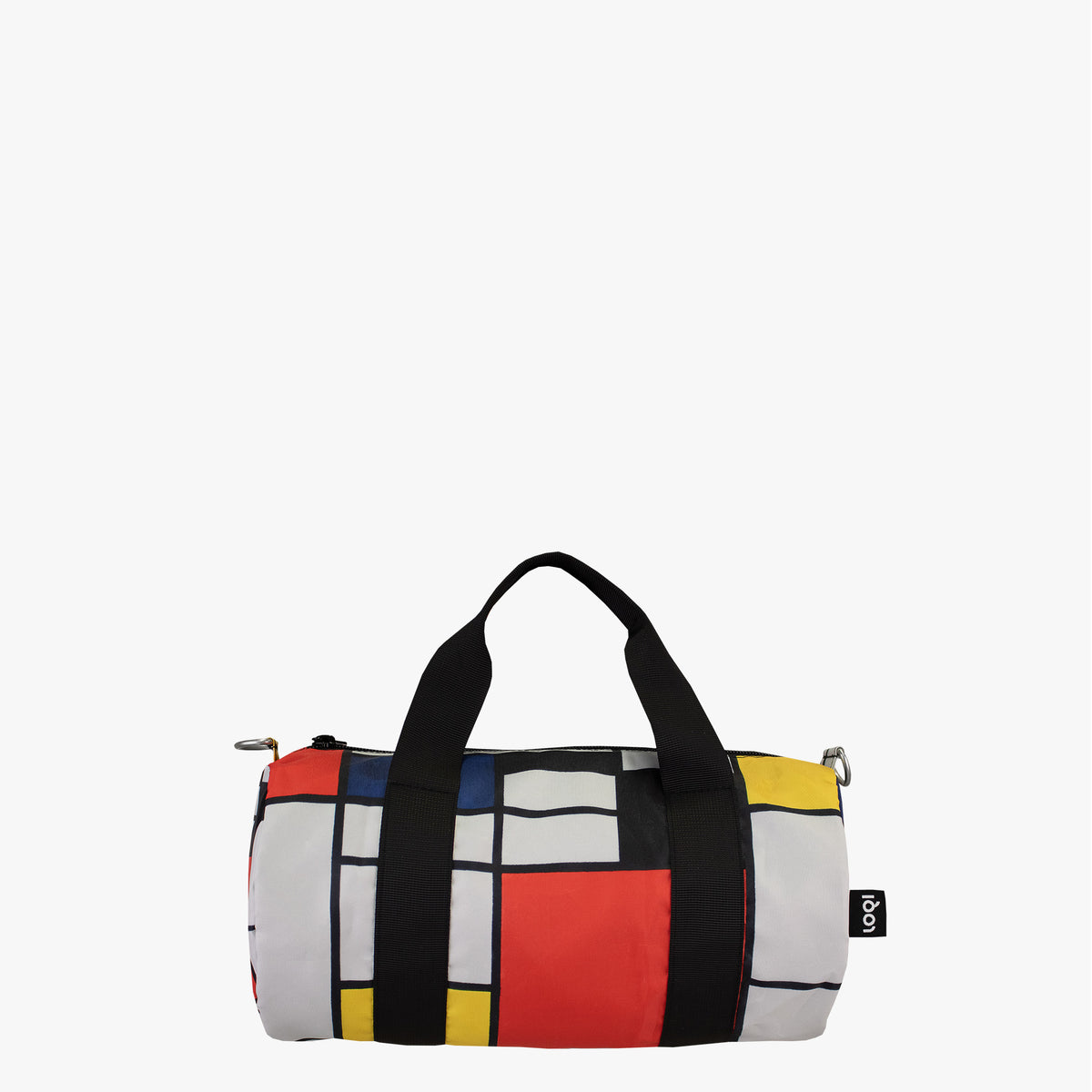 Composition with Red, Yellow, Blue and Black Recycled Mini Weekender