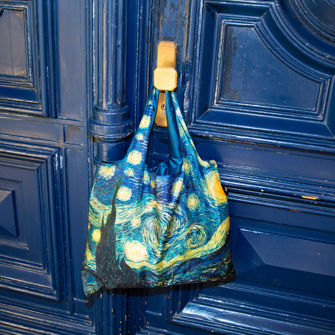 The Starry Night Recycled Bag