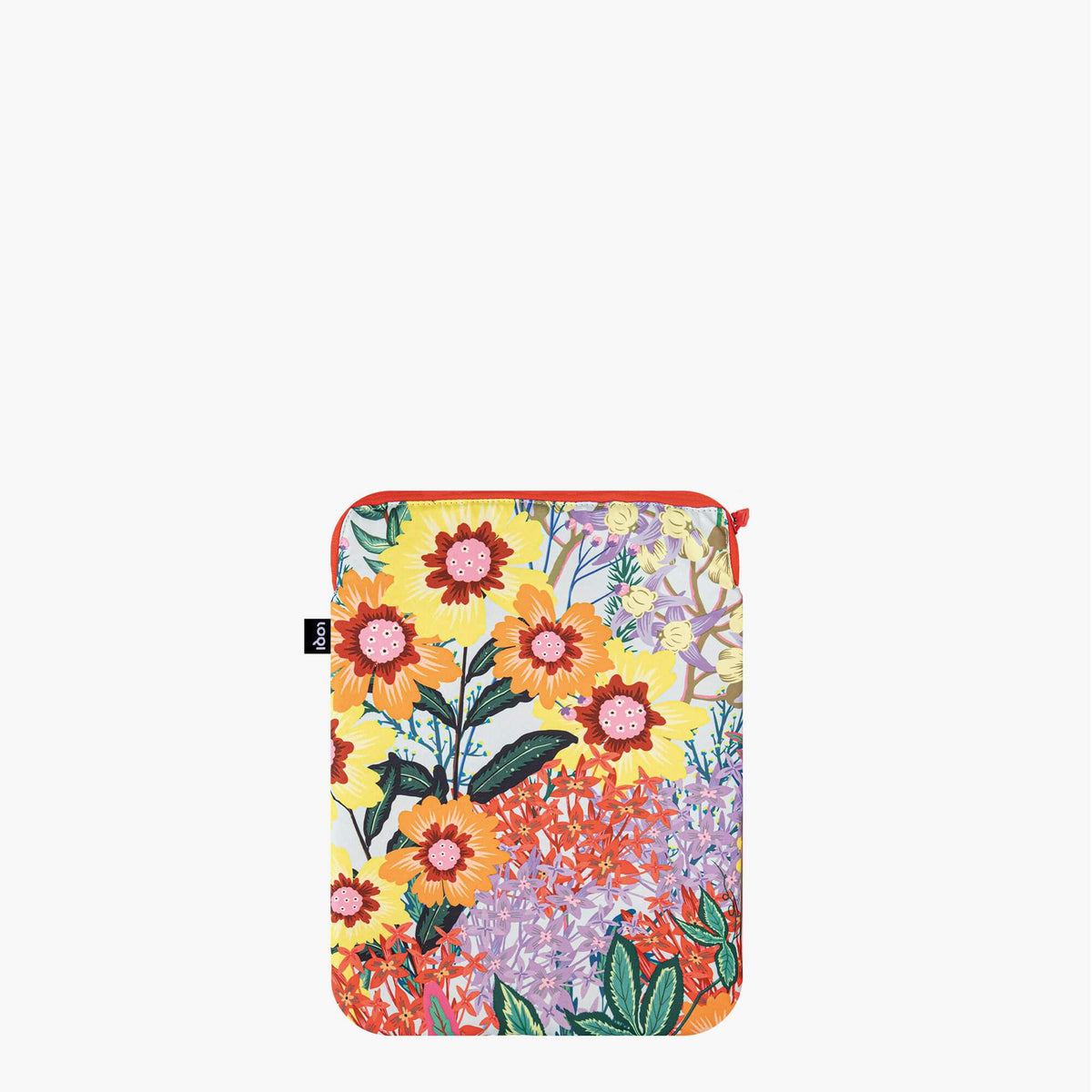LOQI Pomme Chan Thai Floral Recycled Laptop Cover
