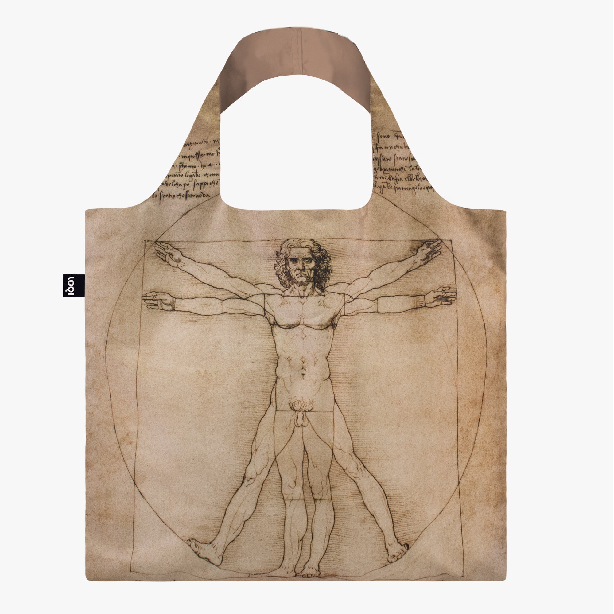 The Vitruvian Man Recycled Bag - LOQI GmbH