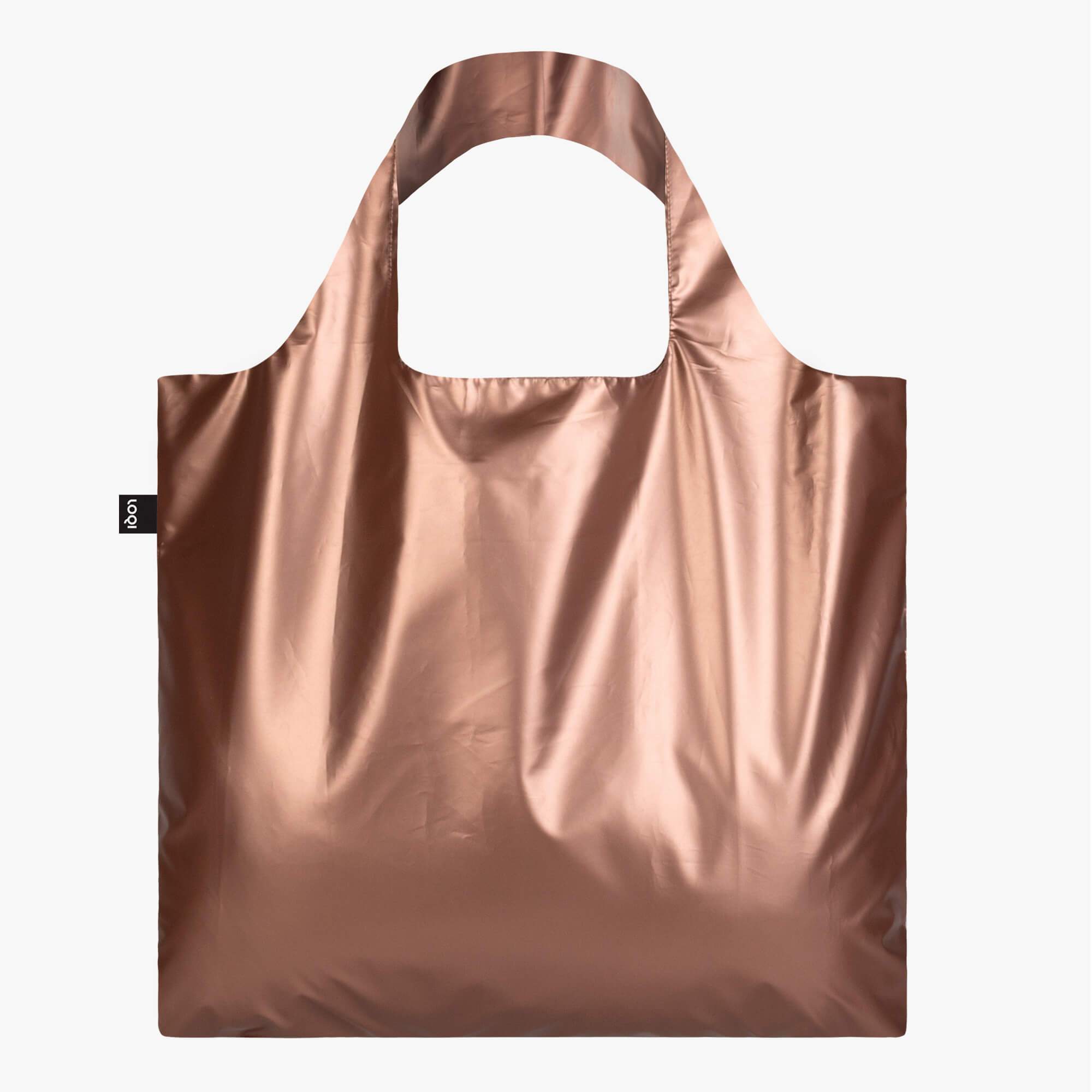 Metallic Rose Gold Bag  Rose Gold Tote Bags - LOQI GmbH