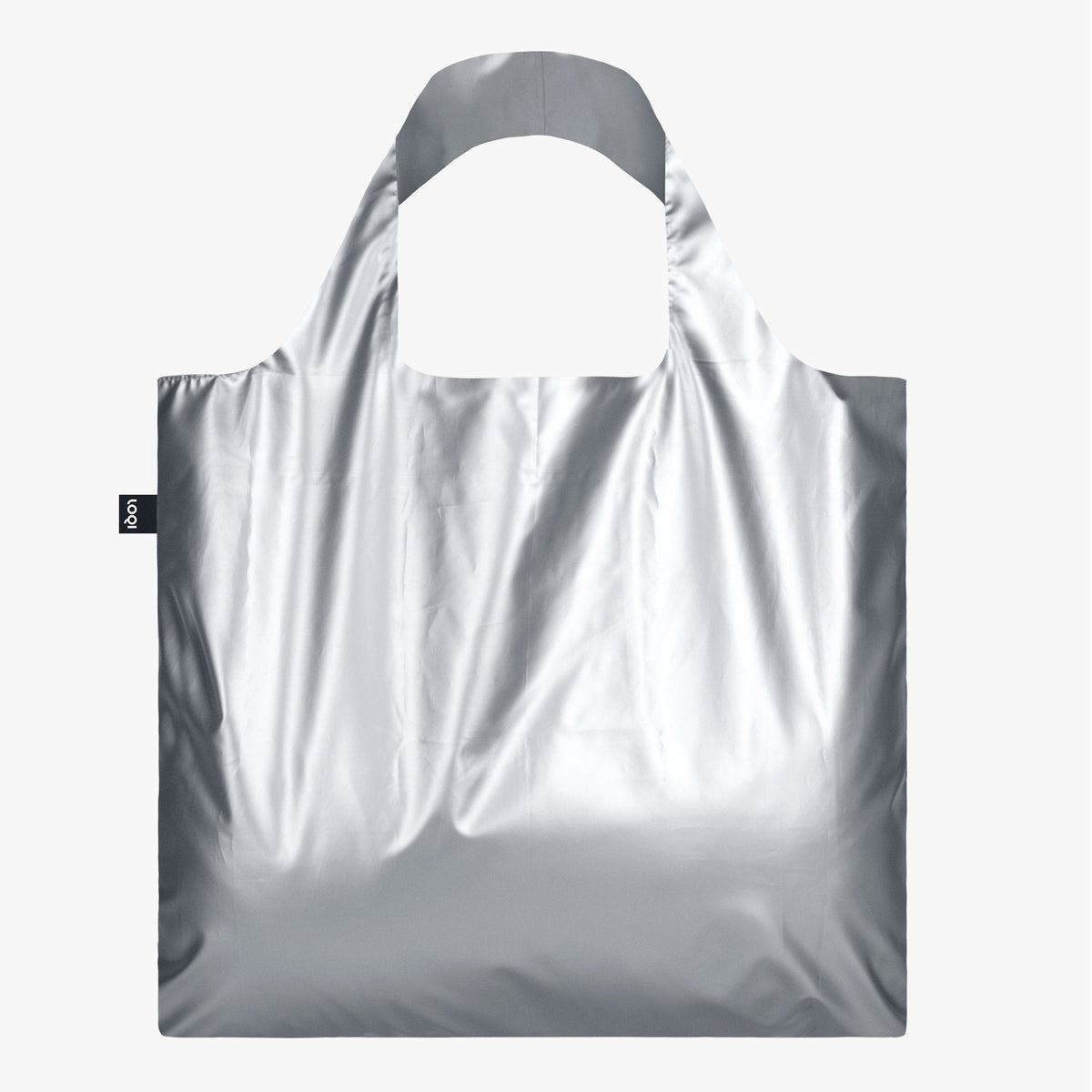 LOQI Metallic Silver Bag