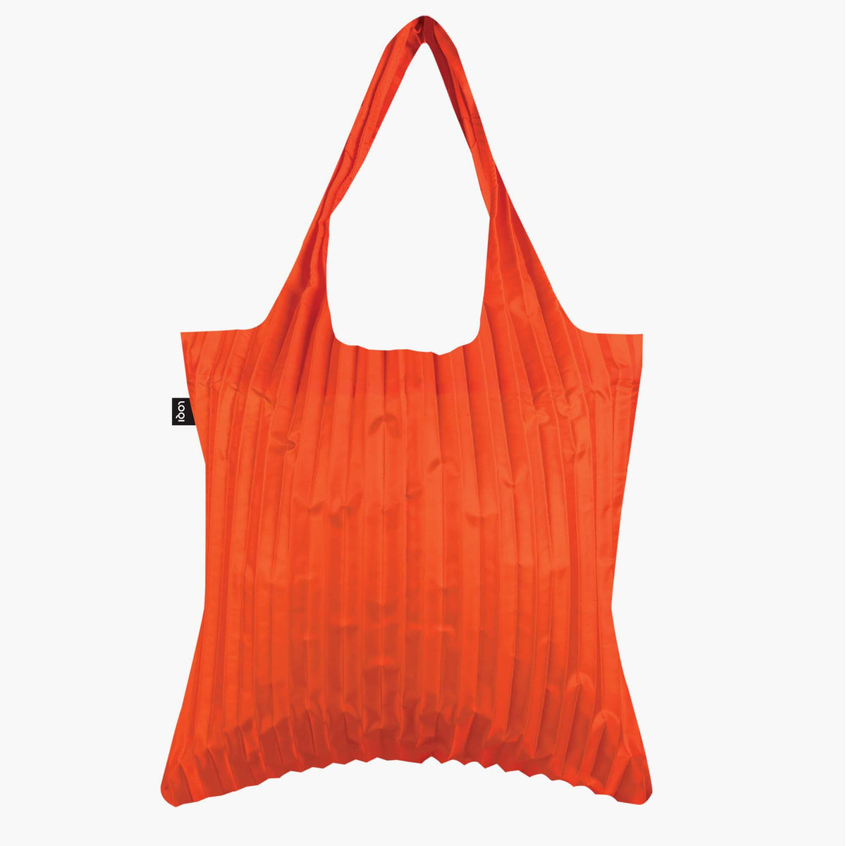 LOQI Pleated Orange Bag