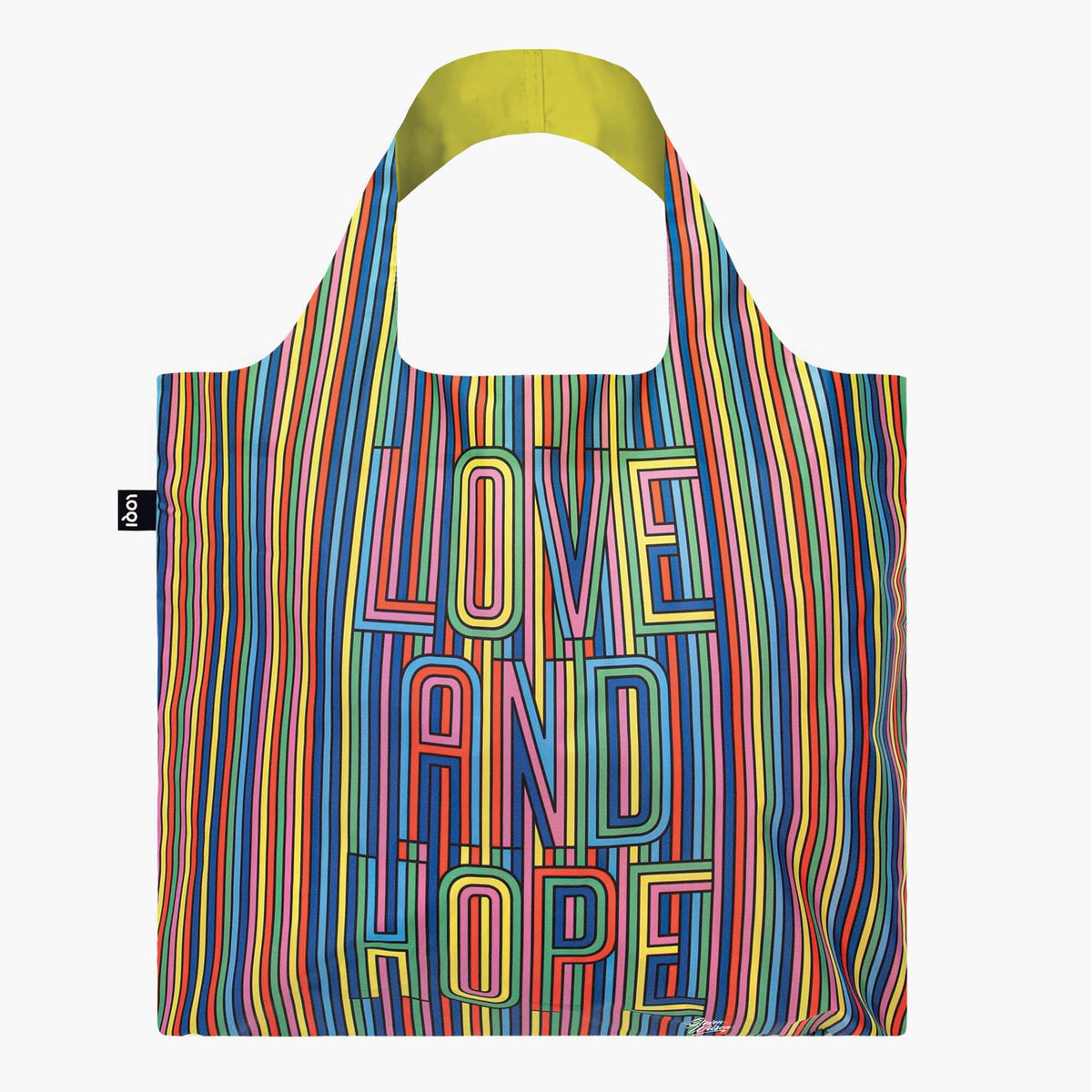 LOQI Steven Wilson Love &amp; Hope Recycled Bag