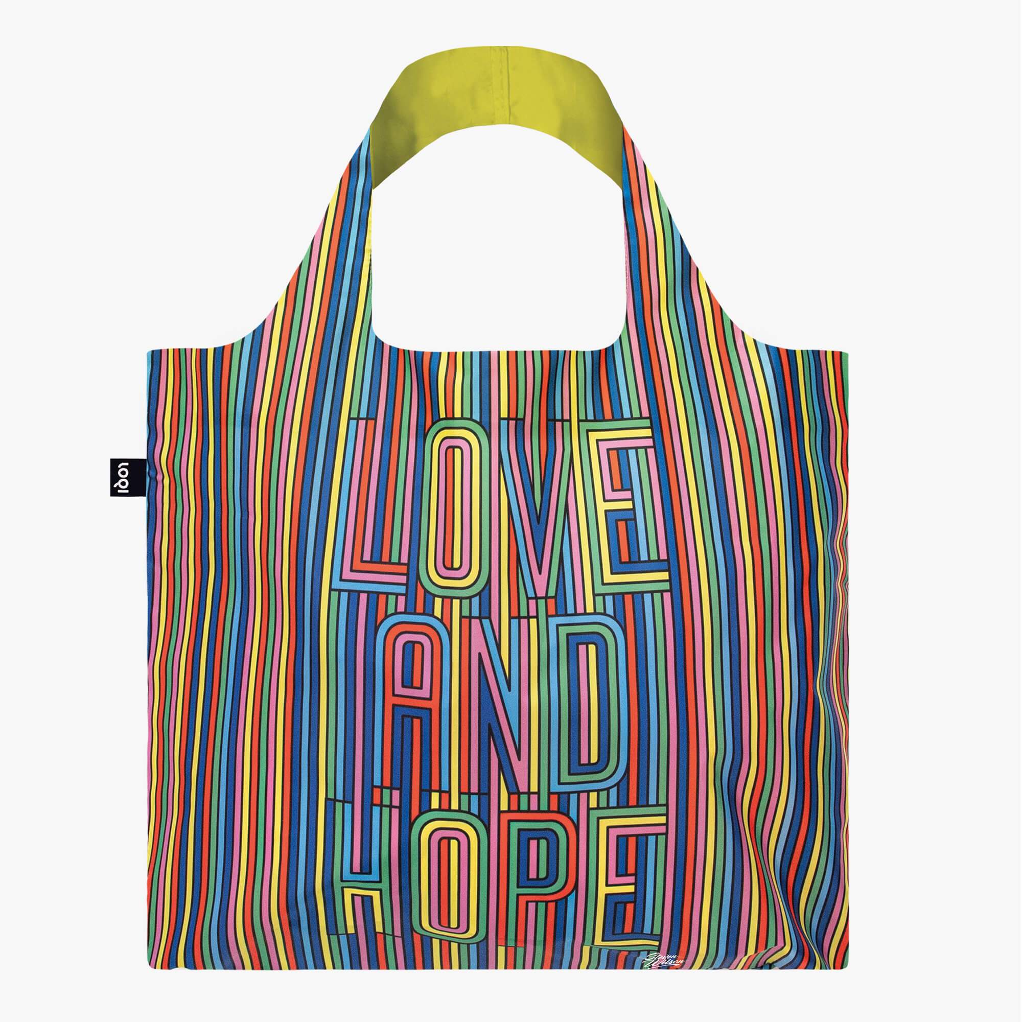 LOQI Steven Wilson Love & Hope Recycled Bag