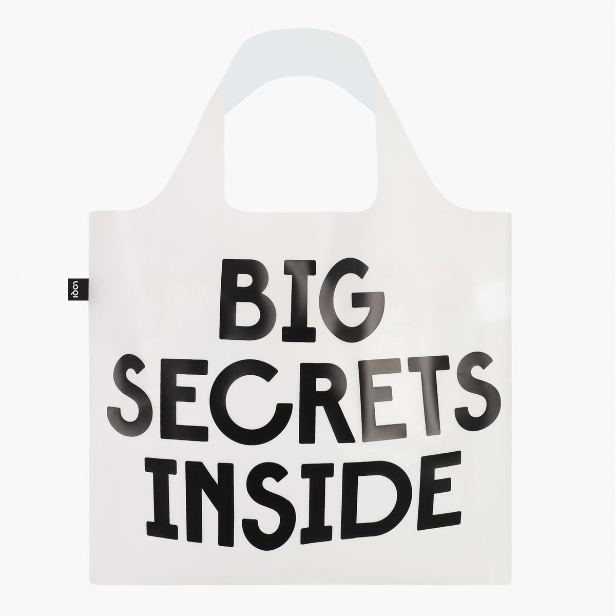 LOQI Snask Transparent Secret and Classified Bag