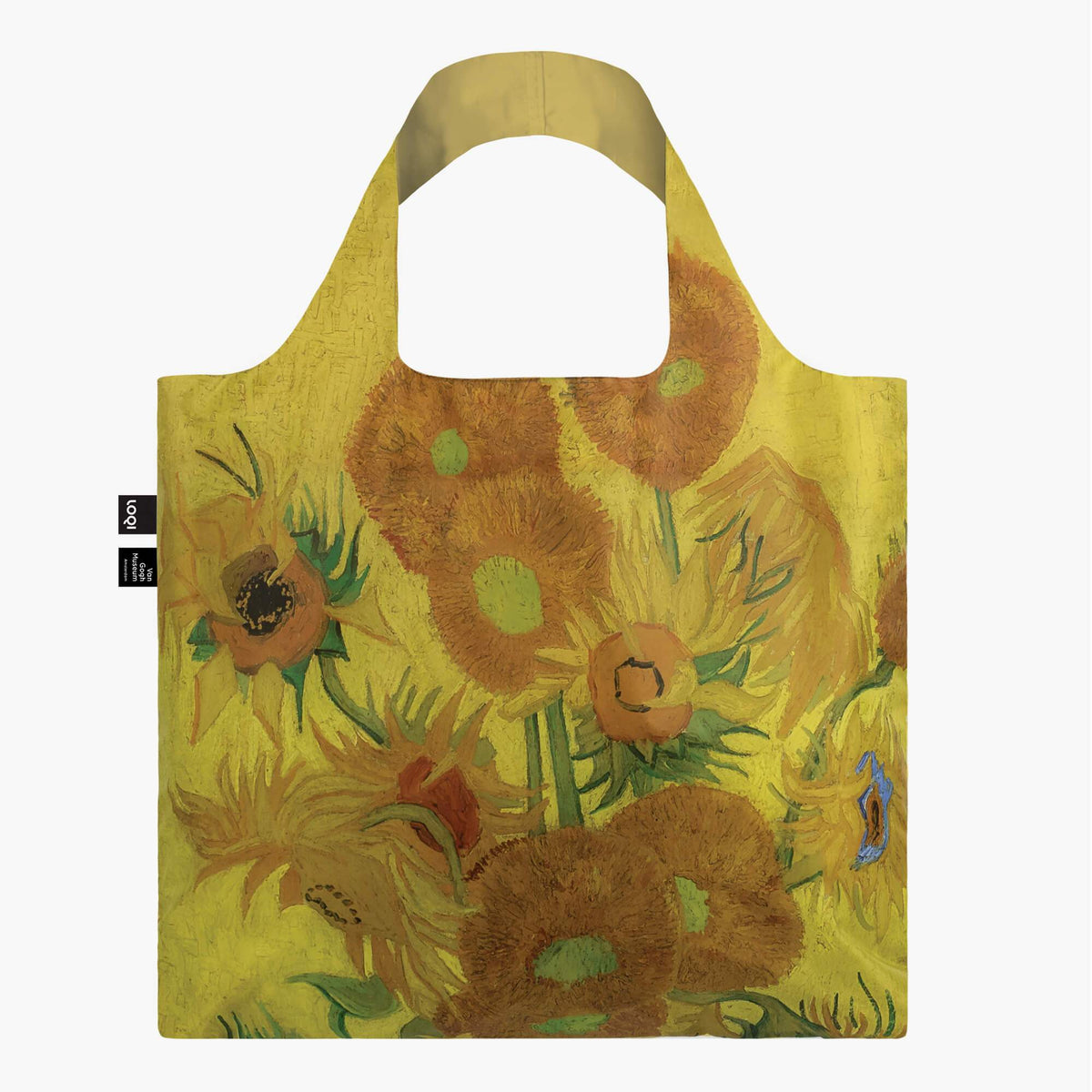 LOQI Vincent van Gogh Sunflowers Recycled Bag, 1889 Front