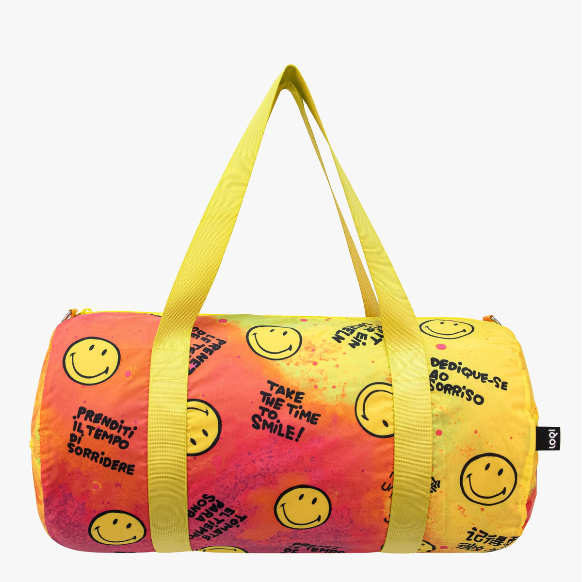 Take The Time To Smile Recycled Weekender